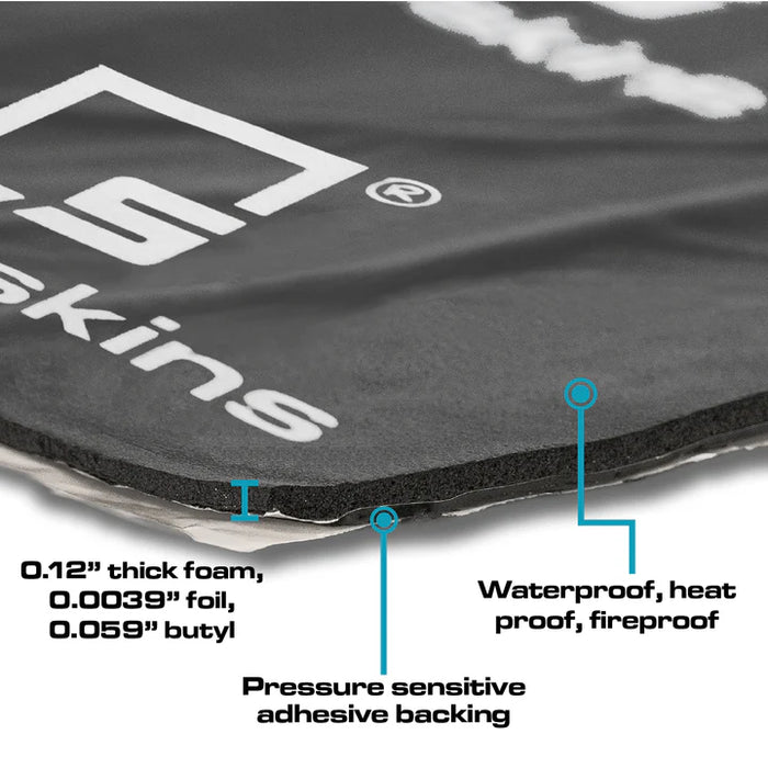 SoundSkins SSK-SQSK | Sound Deadening Sound Quality Speaker Kit | Universal Fitment