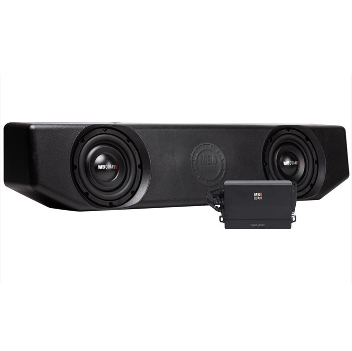 MB Quart 400 Watt Two Subwoofer System (MBQJT-SUBA-1) I '20-'25 Jeep JT Gladiator
