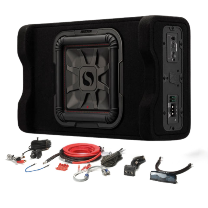 Kicker Plug and Play PL7TDF Powered Down-Firing 12" Enclosure  | '21- Current Ford Bronco