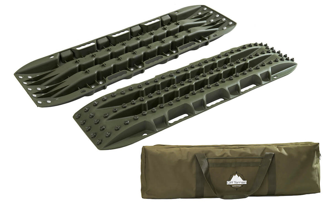 Traction Boards I Military Green- (set of 2)