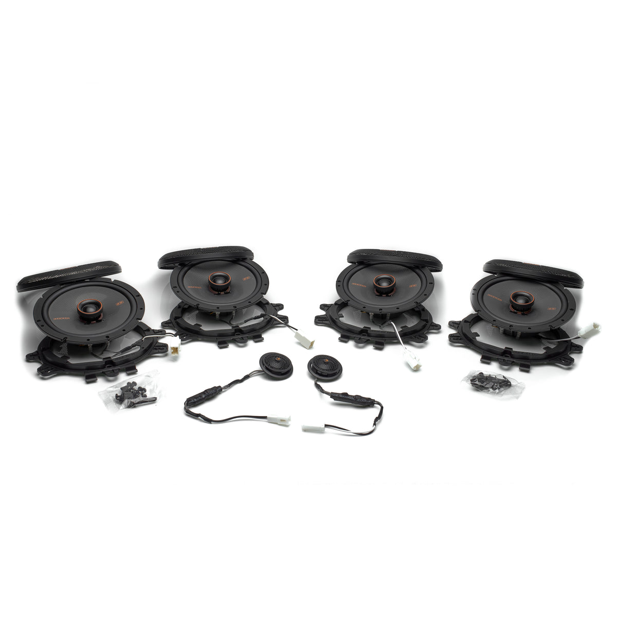 Kicker Plug & Play Speaker Bundle Upgrade | '07 - '14 JK Wrangler