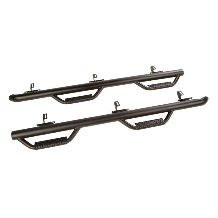 Rugged Ridge Spartan Nerf Bar Textured Black I '07- '18 Jeep Wrangler JKU 4 Door