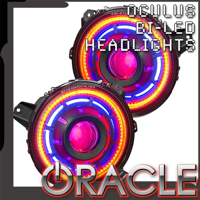 Oracle Lighting Oculus™ 7" Colorshift® B-LED Projector | '07-'18 JK Wrangler
