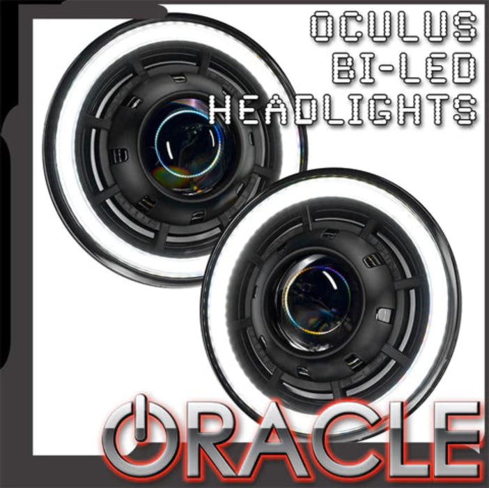 Oracle Lighting Oculus™ 7" BI-LED Projector Headlights For Jeep Wrangler JK | '07-'18 JK Wrangler